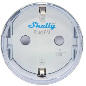 Shelly Plug PM Gen3 Matter 13A smart socket, white